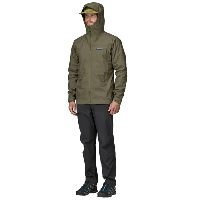 Patagonia Men's Boulder Fork Rain Jacket - Basin Green