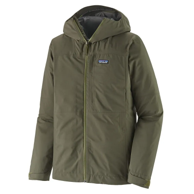 Patagonia Men's Boulder Fork Rain Jacket - Basin Green