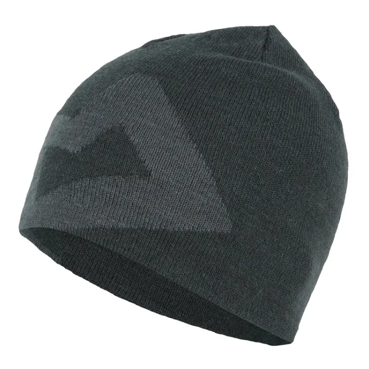 Mountain Equipment Branded Knitted Beanie - Raven / Shadow