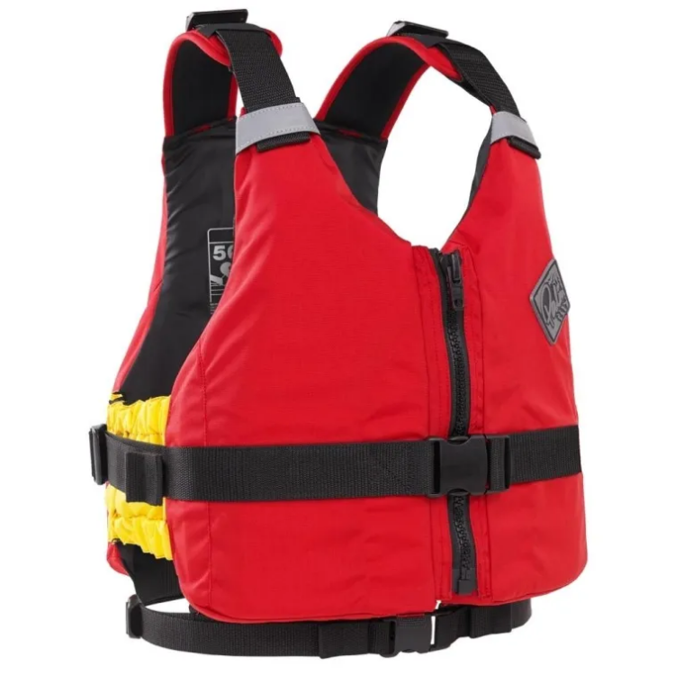 Palm Centre Zip PFD - Red / Yellow - M / L