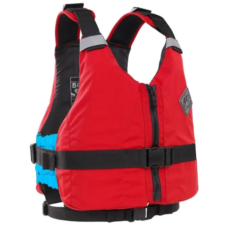 Palm Centre Zip PFD - Red / Aqua - XXXL / XXXXL 