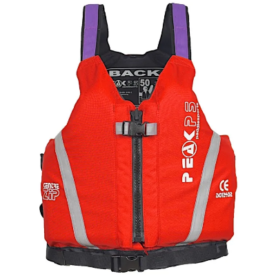Peak PS Centre Zip PFD - Red / Purple - L / XL  Peak PS Centre Zip PFD - Red / Purple - L / XL