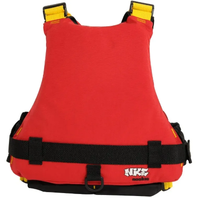 Nookie NKE Centre Zip Buoyancy Aid - Red / Yellow - Junior 