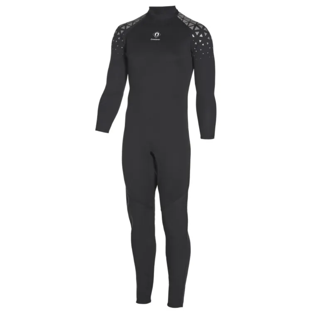 Centre 4mm One Piece Wetsuit - Black / Grey - Extra Lage 