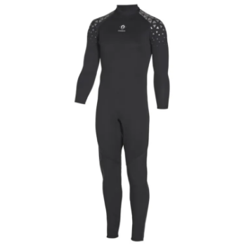 Centre 4mm One Piece Wetsuit - Black / Grey - Extra Lage 