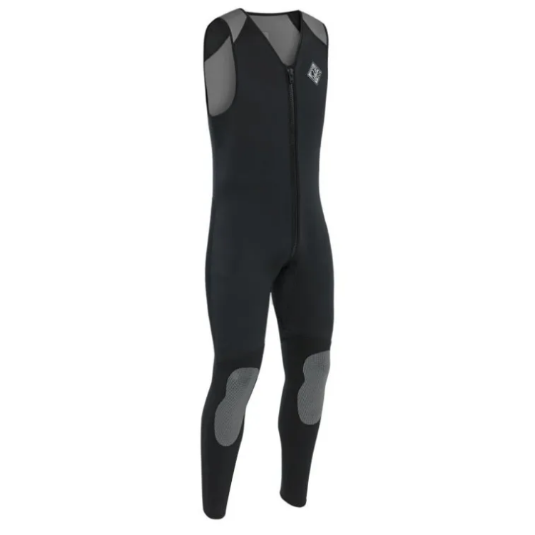 Palm Centre Longjohn - Black / Grey - XXXS (KM)