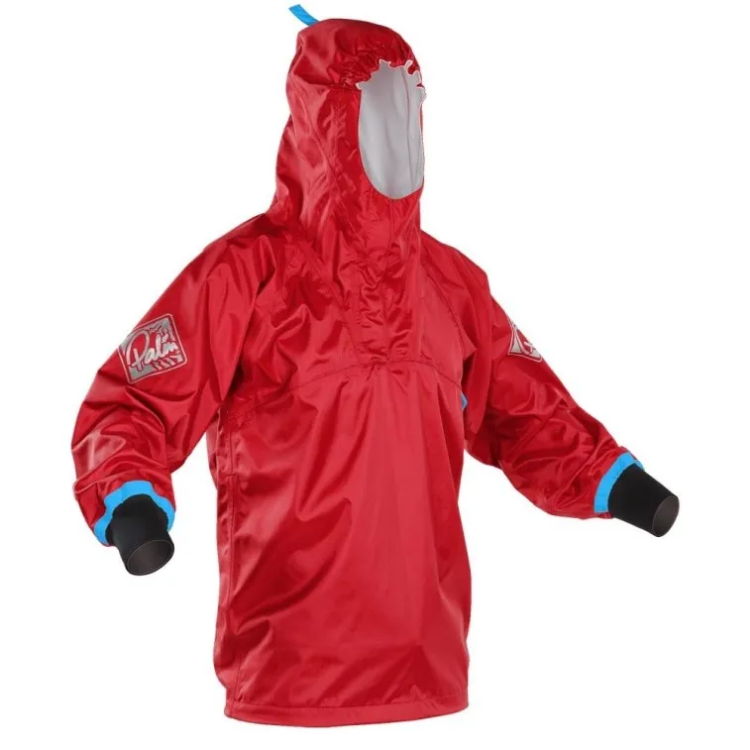 Palm Centre Smock - Red / Aqua - XXL 