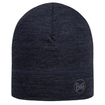Buff Merino Lightweight Beanie - Solid Night Blue