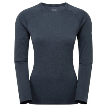 Montane Women's Dart Long Sleeve T-Shirt - Eclipse Blue