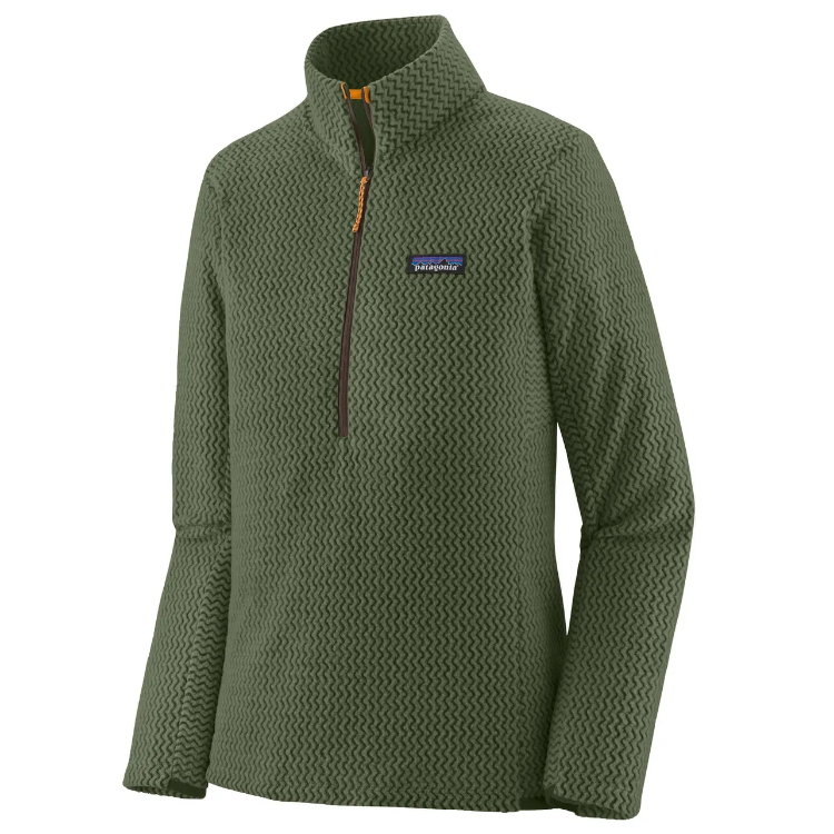 Patagonia Women's R1 Air Zip Neck - Torrey Pine Green