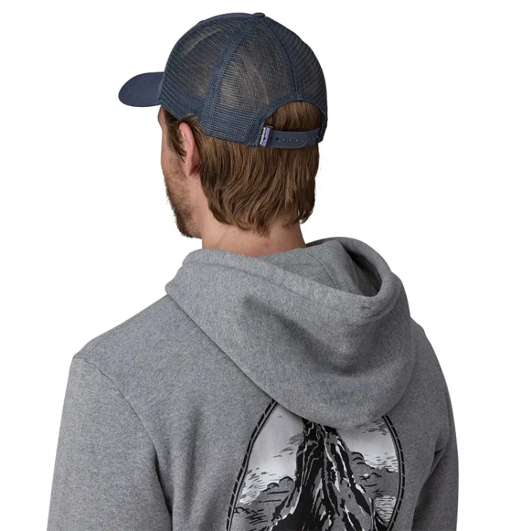 Patagonia P-6 Logo LoPro Trucker Hat - New Navy