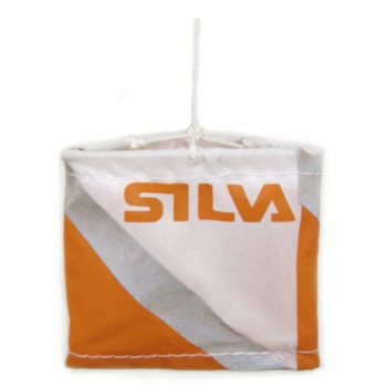 Silva Reflective Marker - White / Orange - 6cm x 6cm 