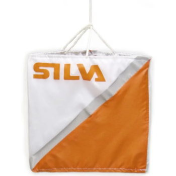 Silva Reflective Marker - White / Orange - 15cm x 15cm 