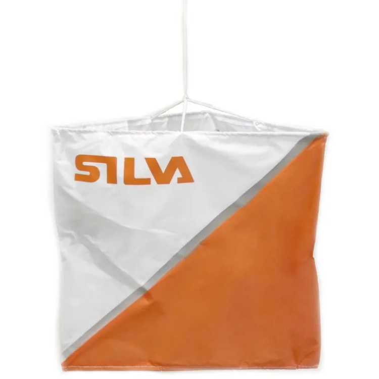 Silva Reflective Marker - White / Orange - 30cm x 30cm 