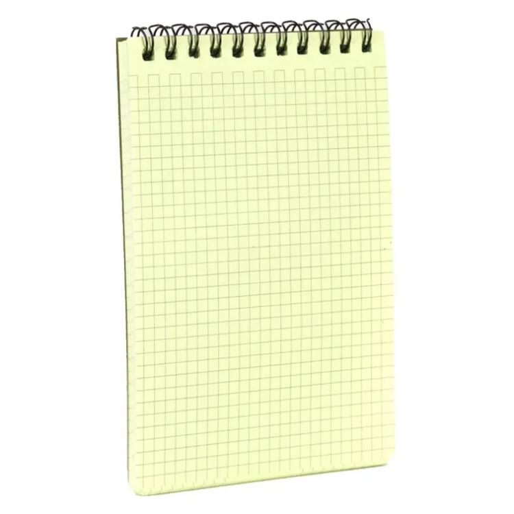 Snugpak Water Resistant Notebook - Grids
