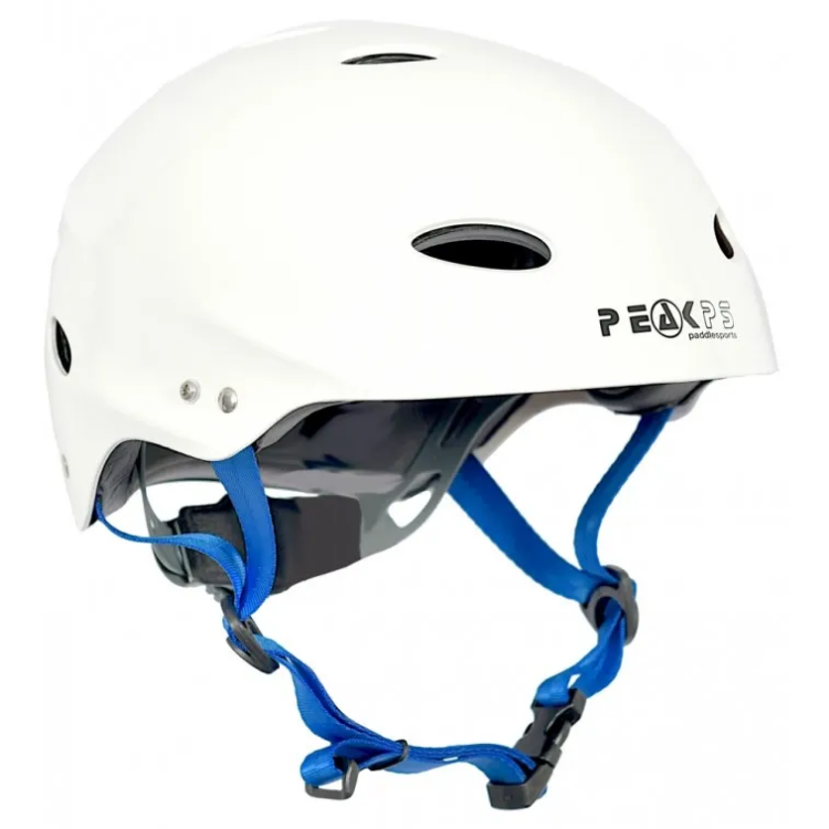 Peak PS Centre Helmet - White / Blue - S / M 