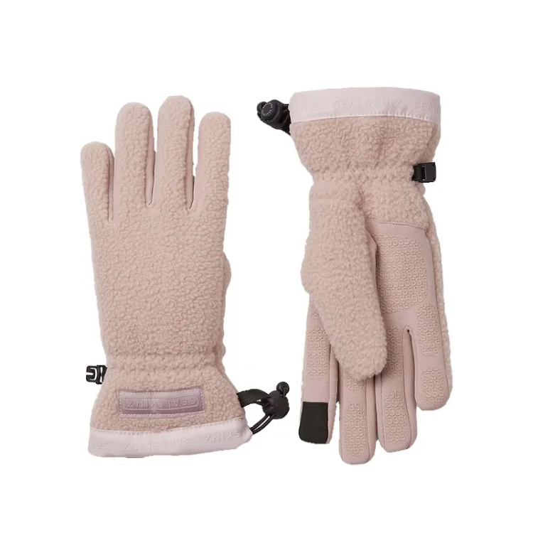 Sealskinz Hoveton - Women's Waterproof Sherpa Fleece Glove - Pink