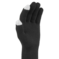 Sealskinz Hanworth - Solo Merino Liner Glove with I-Touch - One Size - Black