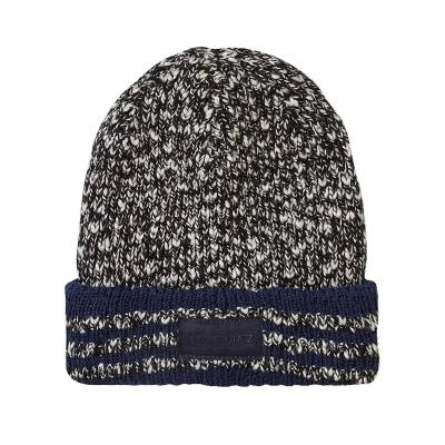 Sealskinz Horsey - Waterproof Twisted Yarn Beanie - Black / White / Navy