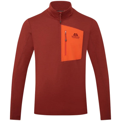 Mountain Equipment Lumiko Men's Zip T - Merlot / Cardinal Mountain Equipment Lumiko Men's Zip T - Merlot / Cardinal