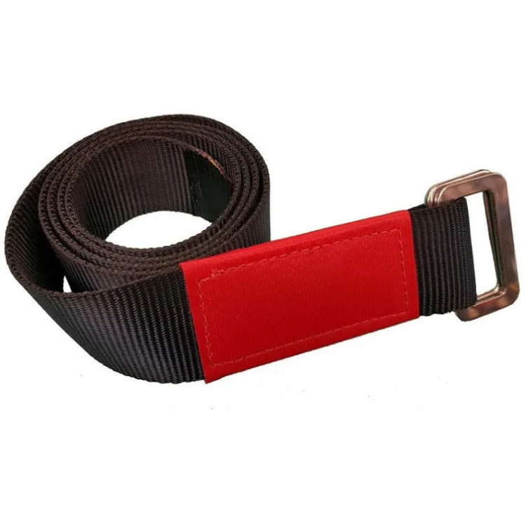 Warmbac Cavers Battery Belt with Square Buckles - Red - 135cm 