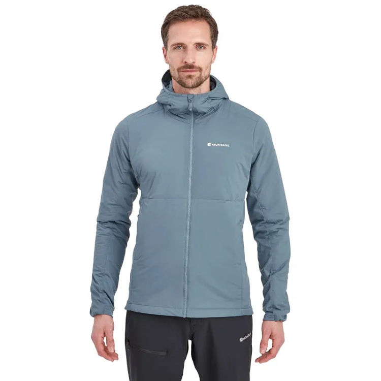 Montane Men's Fireball Lite Hoodie - Stone Blue