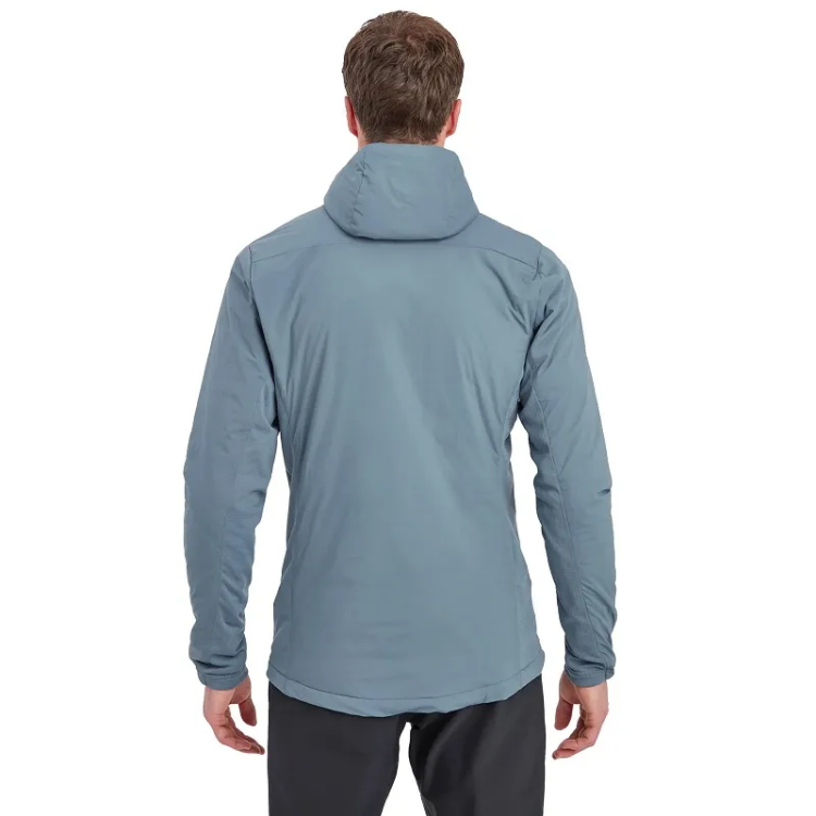 Montane Men's Fireball Lite Hoodie - Stone Blue