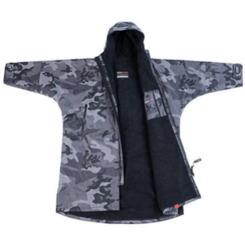 Dryrobe Advance Long Sleeve - Black Camo / Black