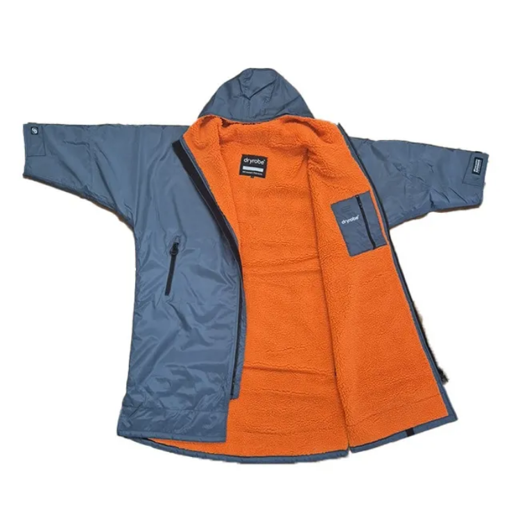 Dryrobe Advance Kid's Long Sleeve - Blue / Camo Blue