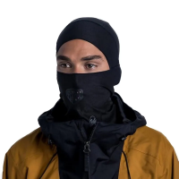 Buff Thermonet Hinged Balaclava - Black