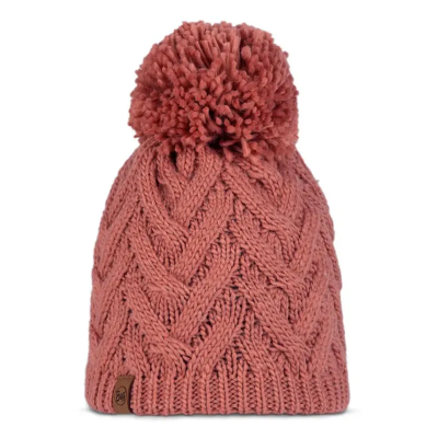 Buff Knitted & Polar Beanie