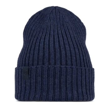 Buff Knitted Beanie - Merino Wool - Norval Midnight