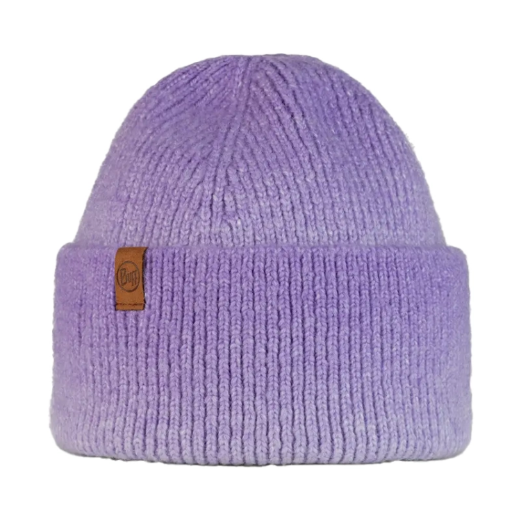 Buff Knitted beanie - Marin Lavender