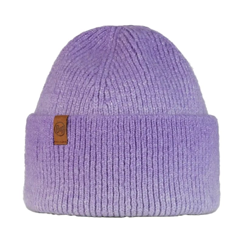 Buff Knitted Beanie - Marin Lavender
