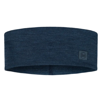 Buff Merino Wide Headband - Night Blue