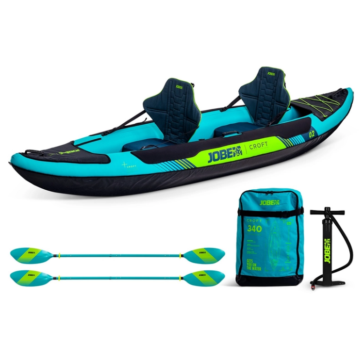 Jobe Croft Inflatable Kayak Package - Teal