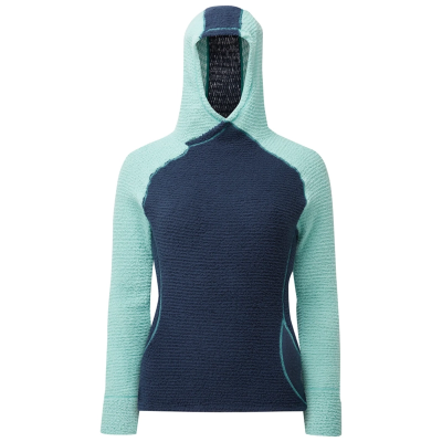 OMM Ltd Core+ Hoodie Women - Navy / Aqua