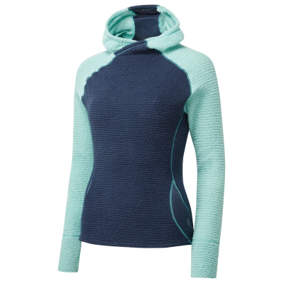 OMM Ltd Core+ Hoodie Women - Navy / Aqua