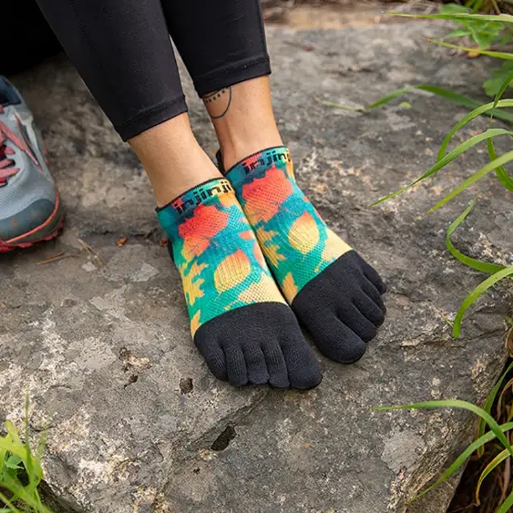 Injinji Spectrum Women's Run Lightweight No-Show