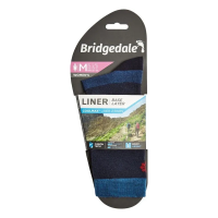 Bridgedale Liner Baselayer Coolmax 2 Pairs Women's Boot - Navy
