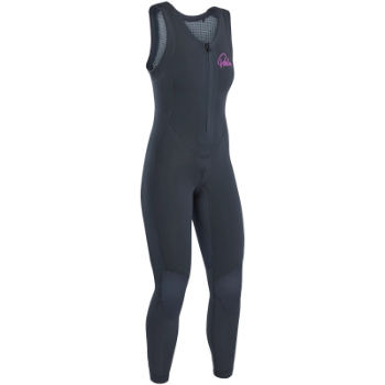 Palm Blaze Women's Longjohn - Jet Grey / Grey