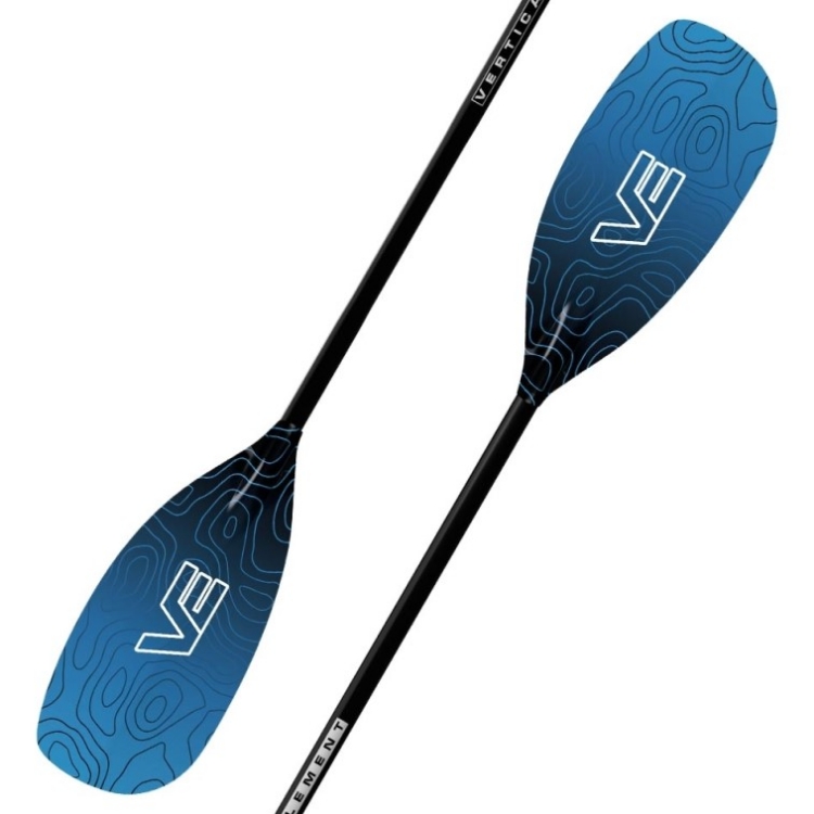 VE Paddles Glass Creeker - Glass Shaft Paddle - Storm 