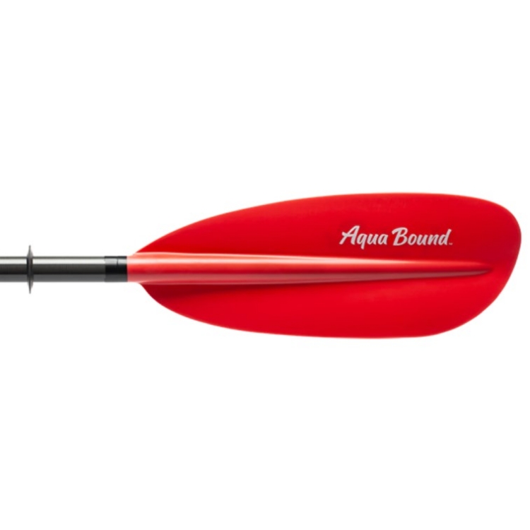 Aqua-Bound Sting Ray Hybrid 2-Piece Versa-Lok Kayak Paddle - Sunset Red 