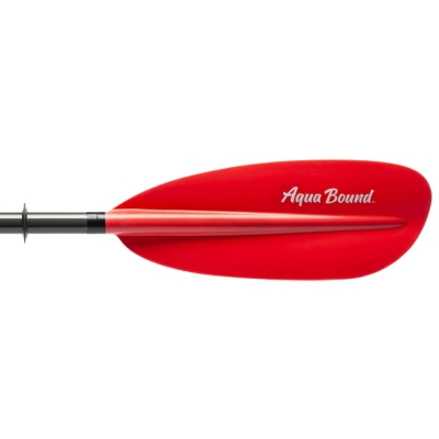 Aqua-Bound Sting Ray Hybrid 2-Piece Versa-Lok Kayak Paddle - Sunset Red 