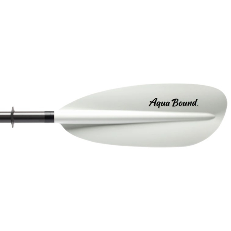 Aqua-Bound Sting Ray Hybrid 2-Piece Posi-Lok Kayak Paddle - White 
