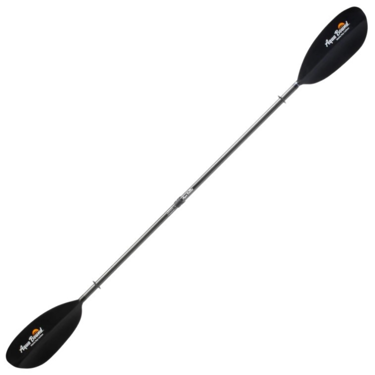 Aqua-Bound Manta Ray Carbon 2-Piece Versa-Lok Kayak Paddle - Black 