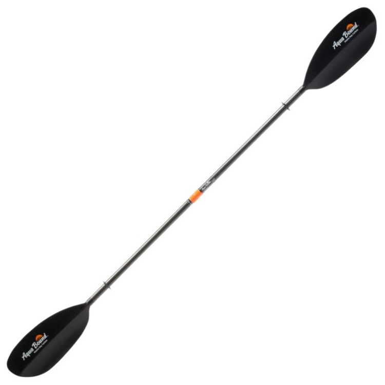 Aqua-Bound Manta Ray Carbon 2-Piece Posi-Lok Kayak Paddle - Black 