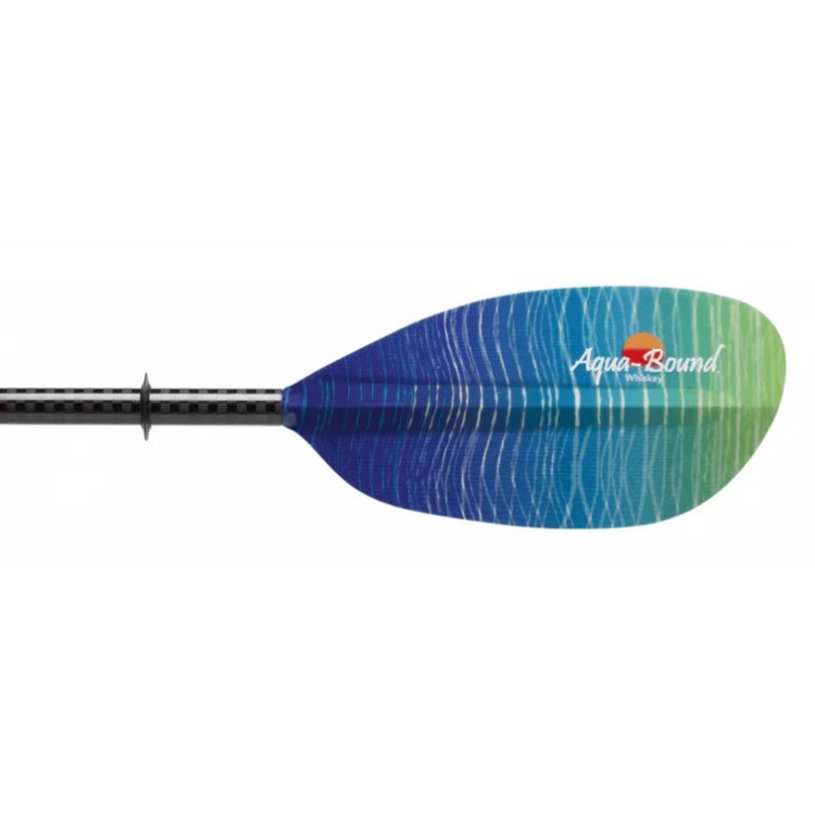 Aqua-Bound Whiskey Fiberglass 2-Piece Posi-Lok Straight Shaft Kayak Paddle - Sunwave 