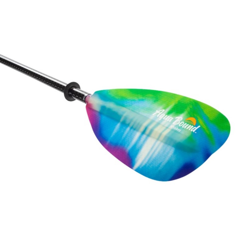 Aqua-Bound Whiskey Fiberglass 2-Piece Posi-Lok Crank Shaft Kayak Paddle - Northern Lights 
