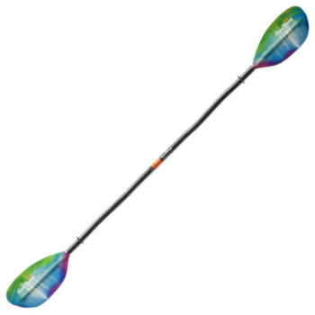 Aqua-Bound Whiskey Fiberglass 2-Piece Posi-Lok Crank Shaft Kayak Paddle - Northern Lights 
